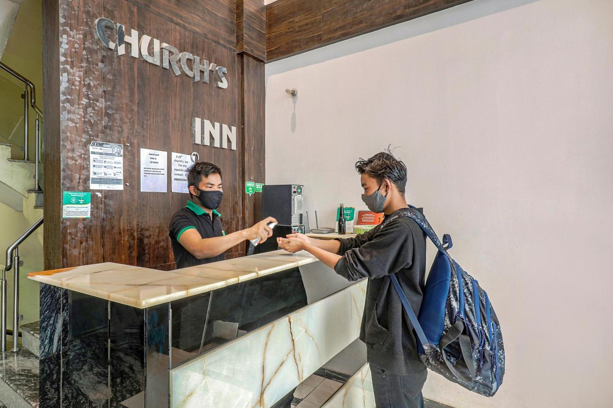 Collection O 29 Church'S Inn Near Cubbon Park Bangalore Exterior foto